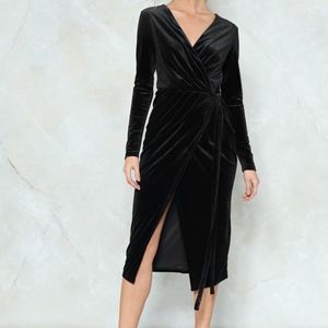 What Will Be Will Be Velvet Dress